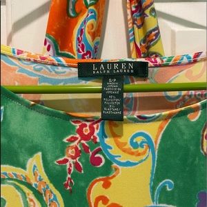 multicolor Ralph Lauren dress